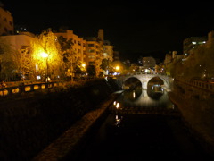 長崎の夜景④（眼鏡橋）