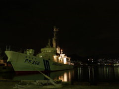 長崎の夜景⑥（海保巡視船）