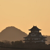 尾張富士　と　国宝犬山城