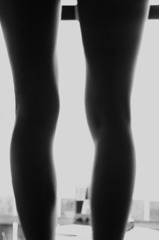 Foot and shadow