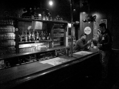 オープン前のBAR
