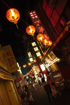 夏夜のChinaTown