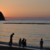 夏の夕暮れ