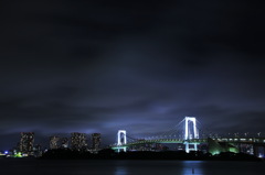 お台場の夜景　東京タワー　無