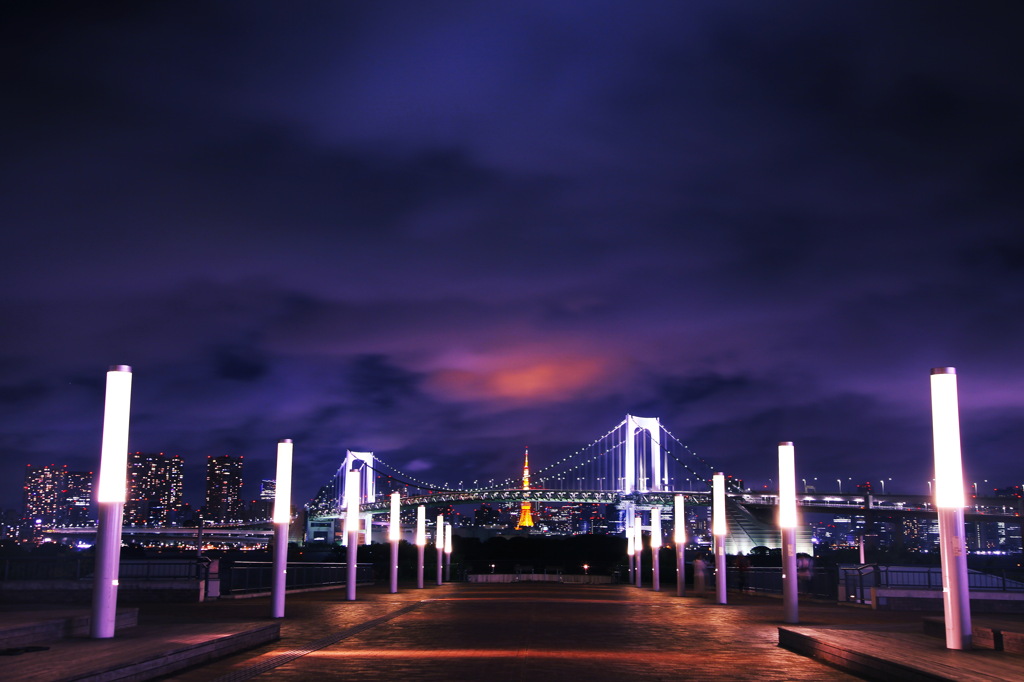 お台場から見る東京タワー By M Mine Id 1958384 写真共有