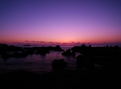 黎明の岩井崎
