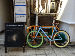 カラフルな自転車