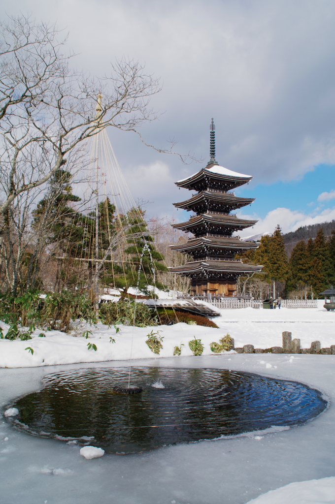 雪の五重塔Ⅵ