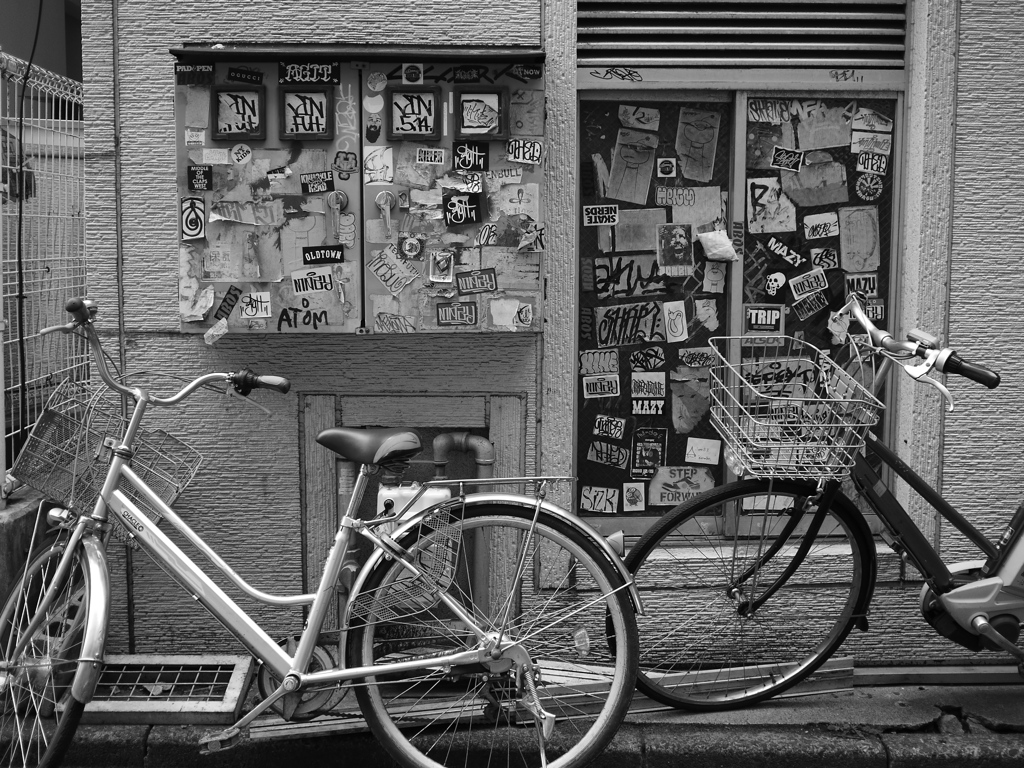 道端の自転車Ⅲ