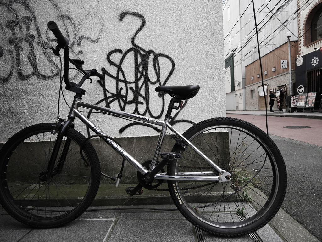 国分町の自転車