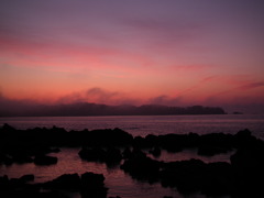 気仙沼湾の朝（２）