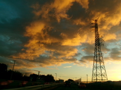 夕焼け雲