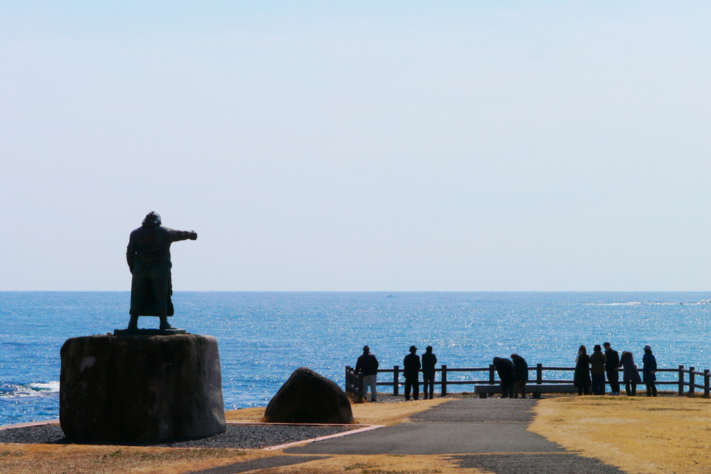 春の岩井崎