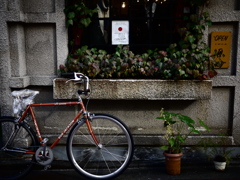 自転車のある風景