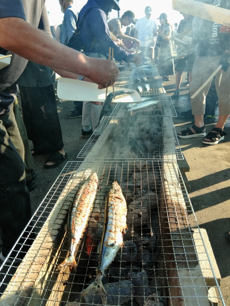 ゆりあげ港朝市さんま祭りⅡ