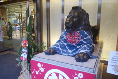 初売りの朝