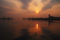 仙台港の朝Ⅱ