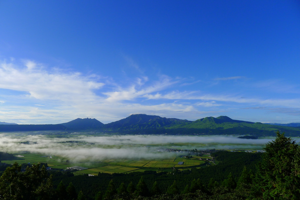 阿蘇山にちょっとだけ雲海