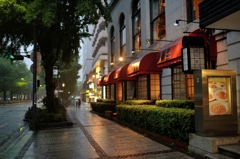 雨のニューグランドホテル