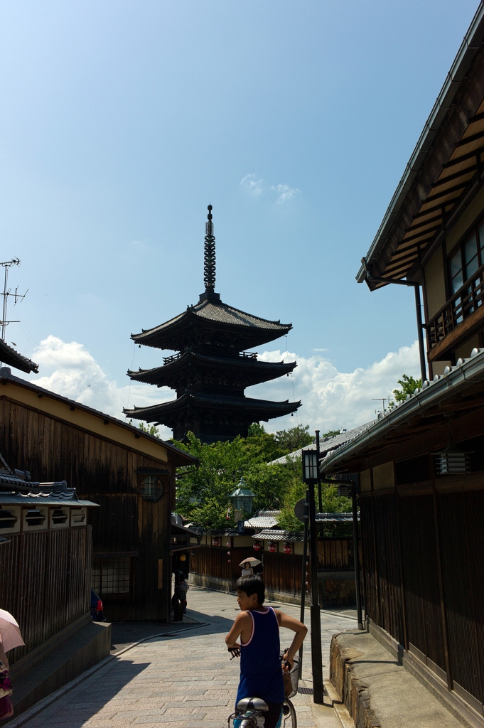 夏の京都へ