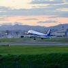 夕空への旅立ち