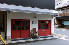 ドアの色が好き