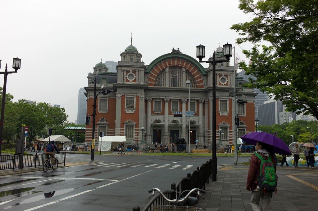雨の中央公会堂