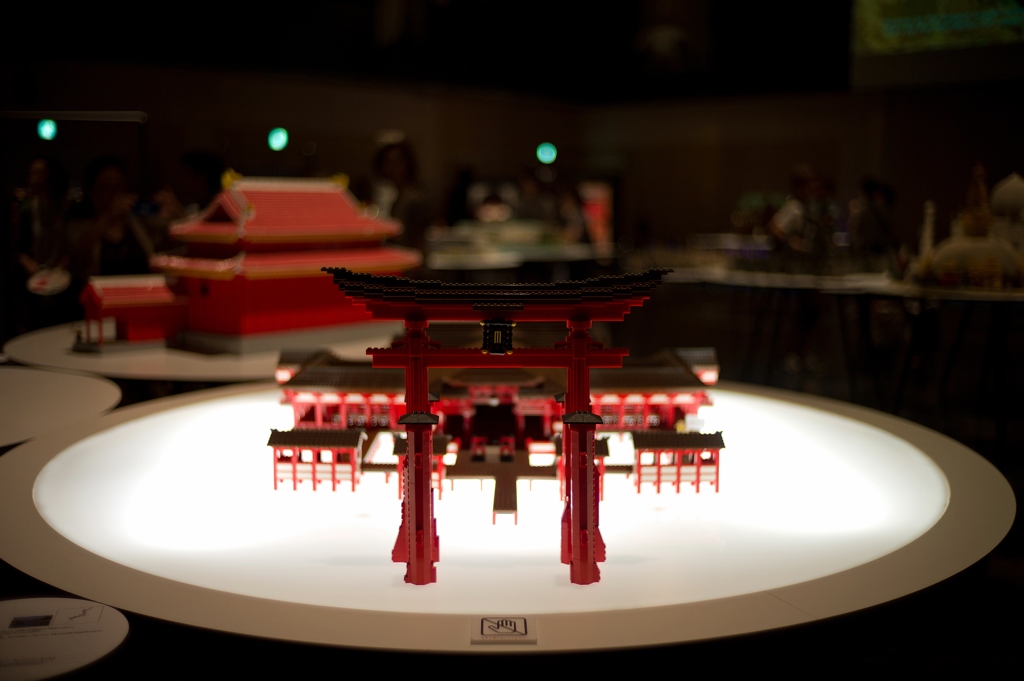 レゴで作った世界遺産展