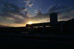 伊丹空港行きモノレール