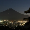 富士吉田の夜景