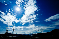 雨上がりの空