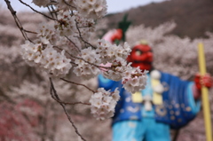 桜with天狗