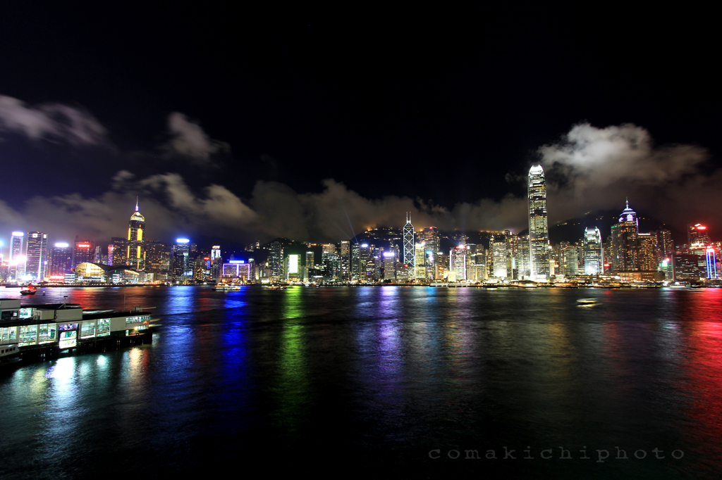 香港の夜景