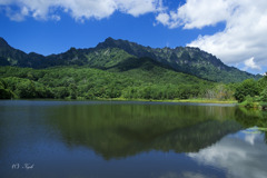 戸隠山と九頭竜山