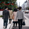 ツリーのある歩道
