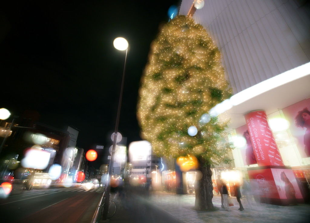 夜の交差点