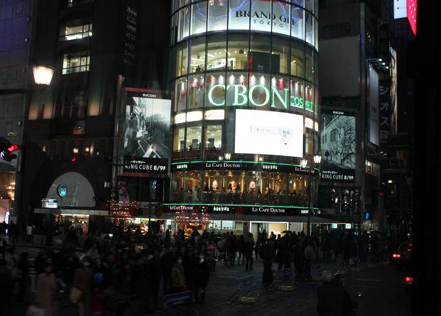 銀座の夜景