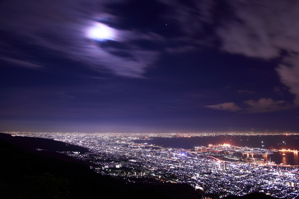 神戸の夜