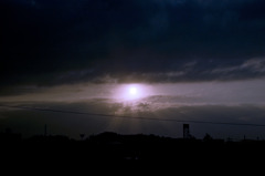 夕日