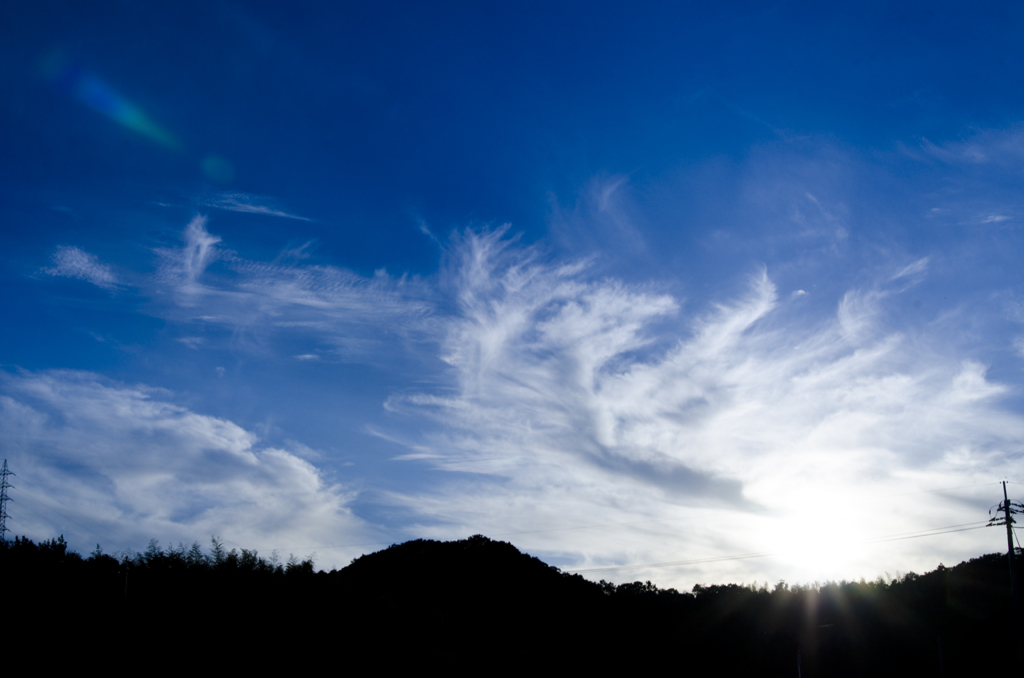 ○心と秋の空