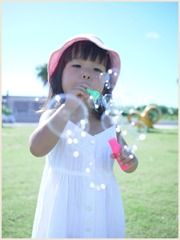 シャボン玉～飛んだ～♪