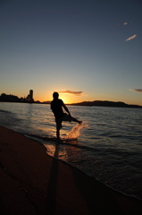 sunset ocean2