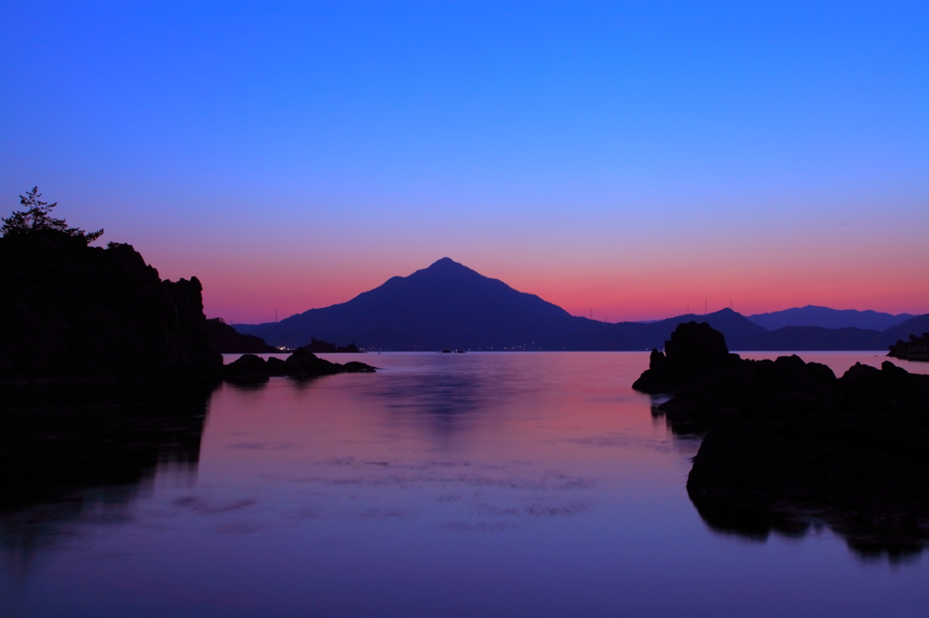 夕暮れBeauty～若狭富士編