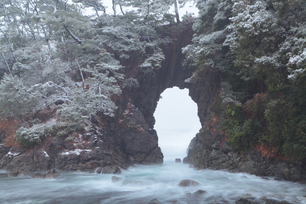 明鏡洞～積雪編