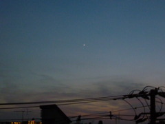 一番星みっけ！