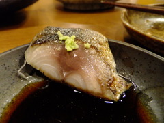 しめ鯖の炙り
