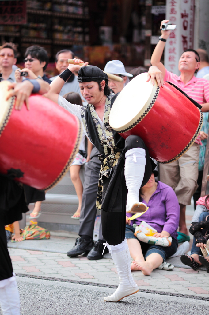 一万人のエイサー踊り隊31