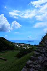 勝連城跡からの風景