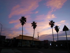 夕暮れ