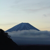 2012年1月1日の富士山